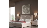 חדר שינה קומפלט הכולל מיטה זוגית 2 שידות לילה קומודה ומראה דגם נרקיס 