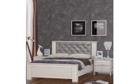 חדר שינה קומפלט מיטה זוגית כולל 2 שידות וקומודה ומראה דגם קיסריה             