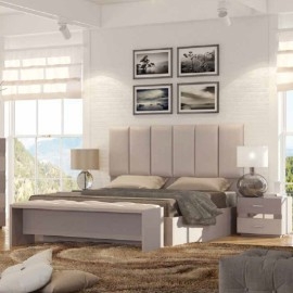 עוד עלחדר שינה קומפלט מיטה זוגית כולל 2 שידות וקומודה ומראה ושידת מגירות דגם קישינב