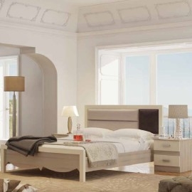 עוד עלחדר שינה קומפלט מיטה זוגית כולל 2 שידות וקומודה ומראה ושידת מגירות דגם מילנה