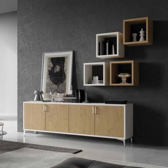 מזנון ו 4 תאים לתליה דגם  סימפלי טאצ'