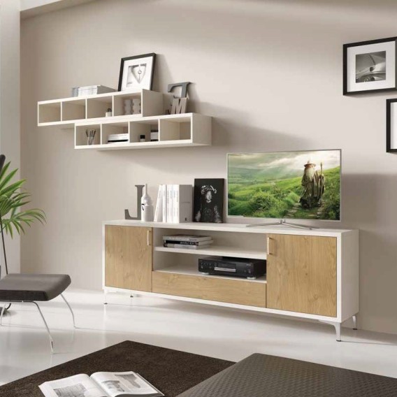 מזנון ו 2 מדפי תאים לתליה דגם סימפלי סמארט