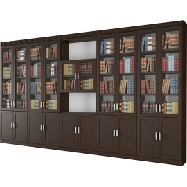 ספריית קודש סנדוויץ' 10 דלתות כולל קרניז דגם אריאל