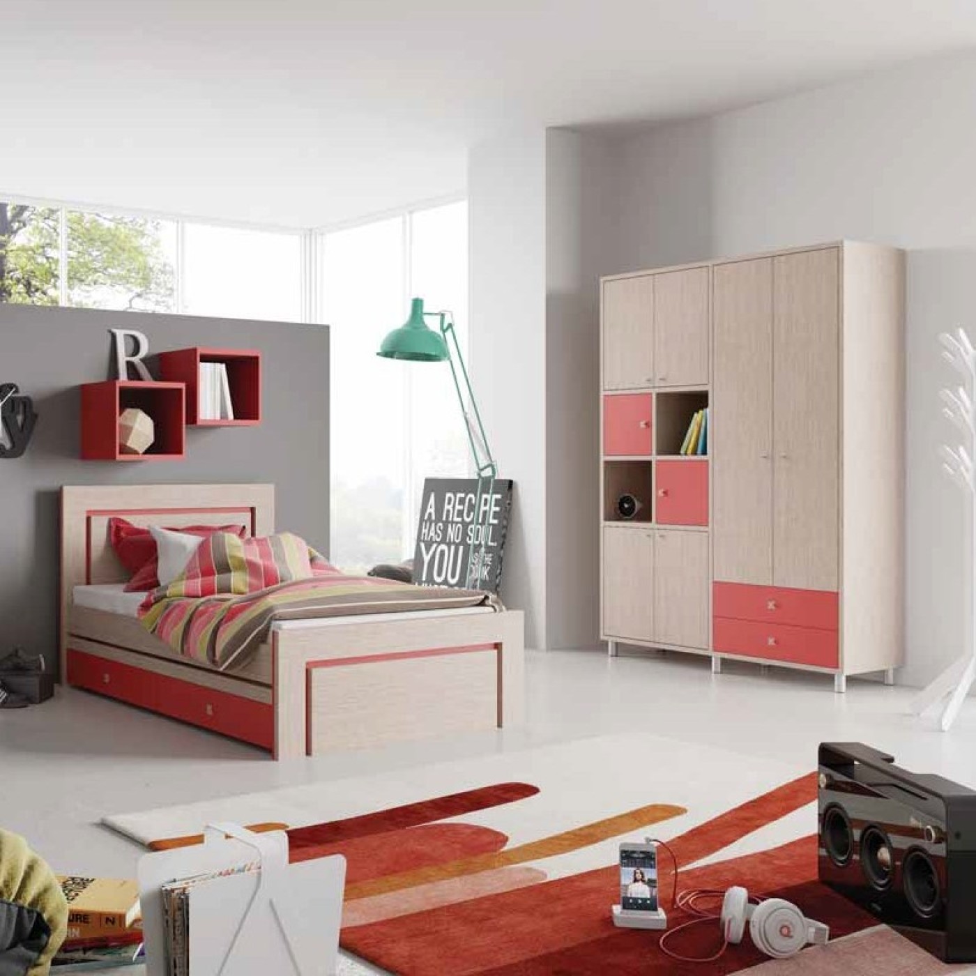 מיטה וארון במבינו