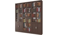ספריית קודש 6 דלתות סנדוויץ דגם אוריה