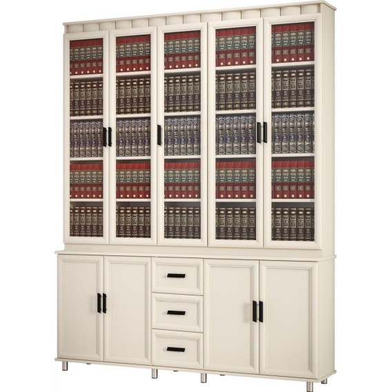 ספריית קודש 5 דלתות סנדוויץ דגם אירופה