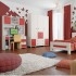 חדר ילדים קומפלט דגם מאיה כולל מיטה ושולחן כתיבה, מזנון, שידה, כוורות וארון בגדים מעוצב