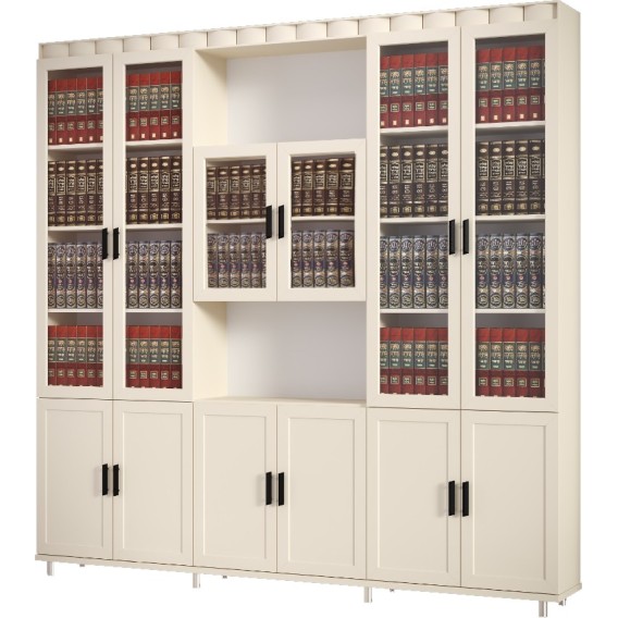 ספריית קודש 6 דלתות סנדוויץ דגם אריאל