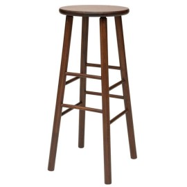 כסא בר מעץ ללא משענת גב דגם יופיטר