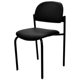כסא ממתכת עם מושב מרופד דגם רקפת