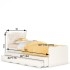 מיטת נוער כפולה + 2 מגירות אחסון עשויה סנדוויץ דגם אושר נסיכה 3