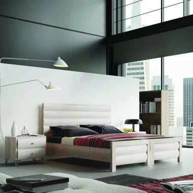 מיטה יהודית ושידת לילה דגם סימפוניה