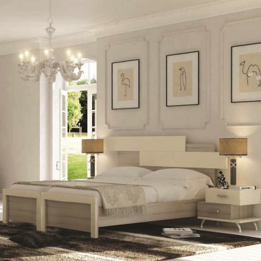 מיטה יהודית ושידת לילה דגם סופיה