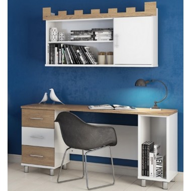 שולחן כתיבה + כוורת תליה דגם קאסטל