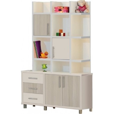 כוורת משולבת מזנון מגירות ודלתות דגם מלאני