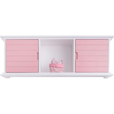 כוורת תליה 3 תאים מעץ מלא כולל קרניז דגם נוגה