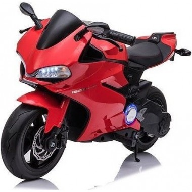 אופנוע דוקאטי לילדים 24V חזק במיוחד צבע אדום