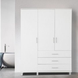 ארון בגדים 3 דלתות דגם עמית