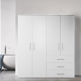 ארון בגדים 4 דלתות דגם אורית