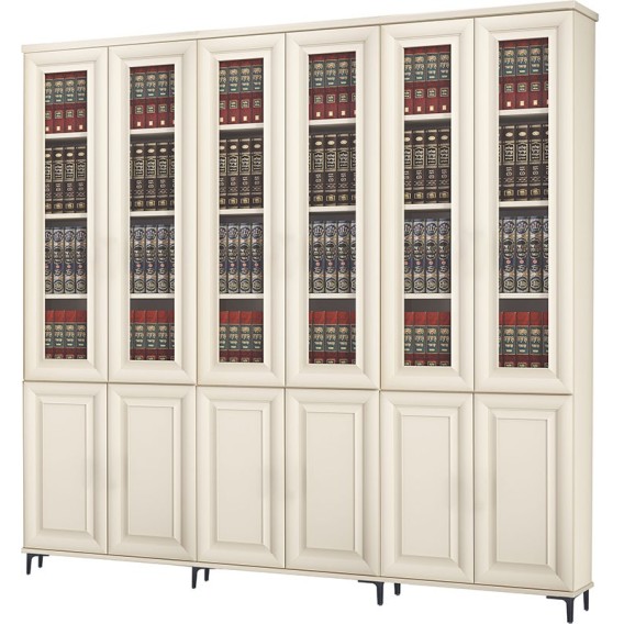 ספריית קודש סנדוויץ' 6 דלתות דגם המלך שלמה