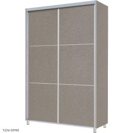 ארון הזזה 2 דלתות דגם ינאי במה 110-160