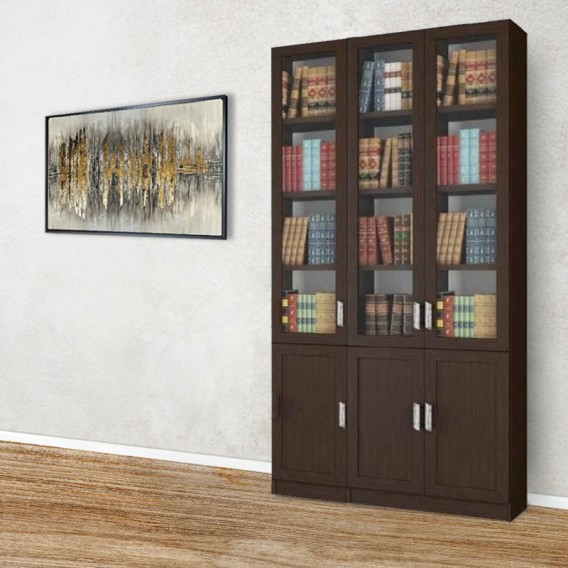 ספריית קודש 3 דלתות סנדוויץ דגם ירושלים צוקל