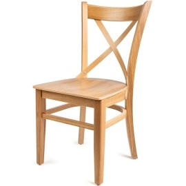 כסא מעץ אמיתי דגם קרן