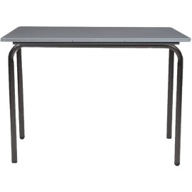 שולחן נפתח עשוי פורמייקה עם רגליים מתכת דגם איילת גמלא