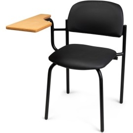 כסא ממתכת עם מושב מרופד דגם רקפת סטודנט