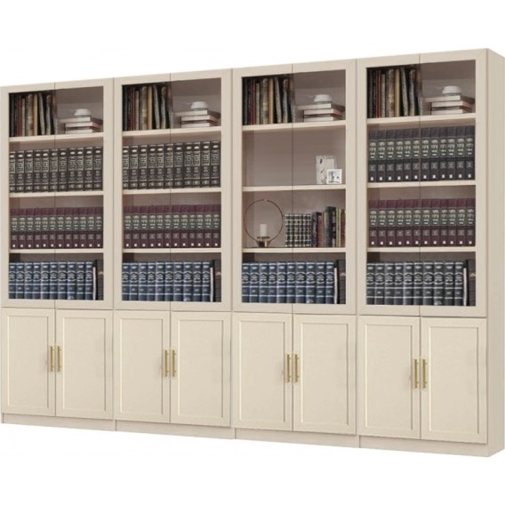 ספריית קודש סנדוויץ 8 דלתות דגם בנימין