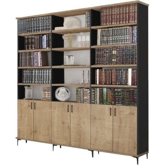 ספריית קודש סנדוויץ 6 דלתות דגם אביחי