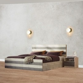 חדר שינה קומפלט בהפרדה דגם רומא