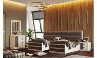 חדר שינה קומפלט בהפרדה דגם סיביליה