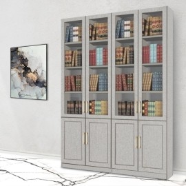 ספריית קודש סנדוויץ 4 דלתות דגם סהר