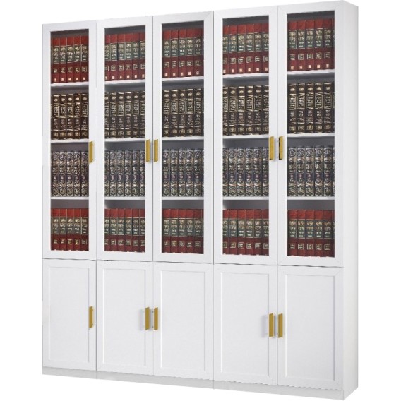 ספריית קודש 5 דלתות סנדוויץ דגם ירושלים צוקל