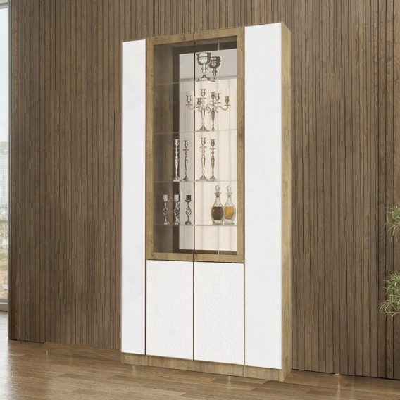 ספריית קודש סנדוויץ מפוארת 4 דלתות וויטרינה דגם חנניה