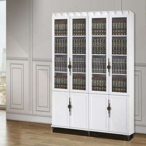 ספריית קודש 4 דלתות ארוכות סנדוויץ דגם אריאל