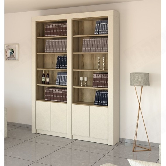 ספריית קודש מפוארת 4 דלתות דגם שלום S112 ר.א ריהוט