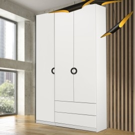ארון בגדים 3 דלתות דגם בלאק