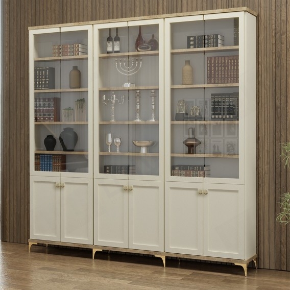 ספריית קודש סנדוויץ 6 דלתות דגם אביעד