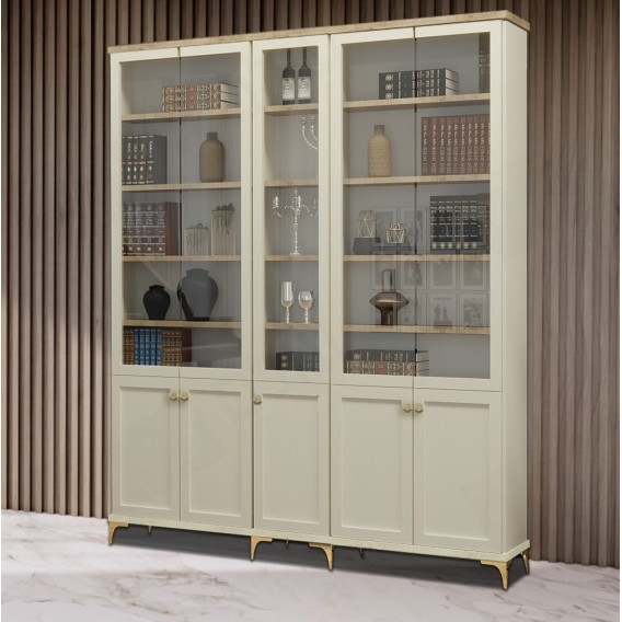 ספריית קודש סנדוויץ 6 דלתות דגם אביעד