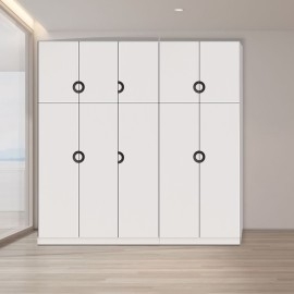 ארון בגדים 5 דלתות דגם אסף