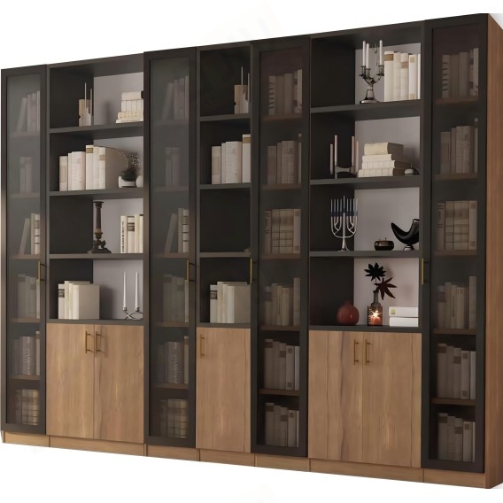 ספריית קודש מודרנית 9 דלתות דגם יואב