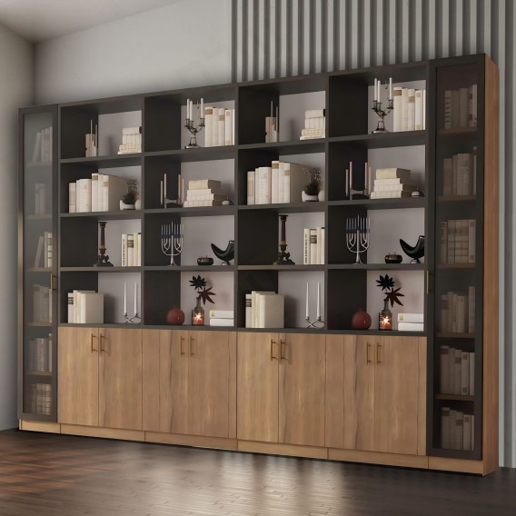 ספריית קודש מודרנית 10 דלתות דגם יואב