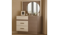 קומודה ומראה מעוצבת 3 מגירות ודלת דגם איתן