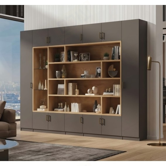 ספריית קודש מודרנית 7 דלתות דגם אלעד