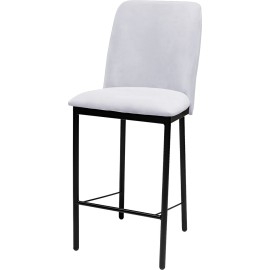 כסא בר מעוצב עם מושב מרופד דגם איתמר