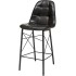 כסא בר מתכת שחור