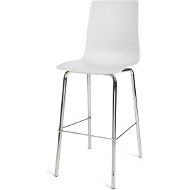 כסא בר מתכת ומושב פוליקרבונט דגם סיון