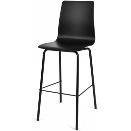 כסא בר מתכת ומושב פוליקרבונט דגם סיון